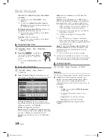 Предварительный просмотр 18 страницы Samsung LN32C550J1FXZA User Manual