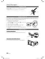 Предварительный просмотр 40 страницы Samsung LN32C550J1FXZA User Manual