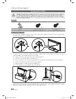 Предварительный просмотр 42 страницы Samsung LN32C550J1FXZA User Manual