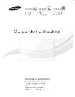 Preview for 36 page of Samsung LN32D403E4DXZA User Manual