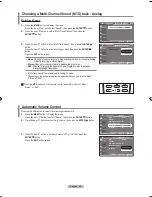 Предварительный просмотр 28 страницы Samsung LN37A330J1D User Manual