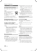 Preview for 14 page of Samsung LN37C550 User Manual