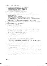 Preview for 30 page of Samsung LN37C550 User Manual