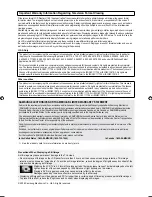 Preview for 2 page of Samsung LN40A500T1F User Manual