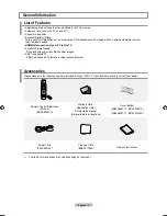 Preview for 4 page of Samsung LN40A500T1F User Manual