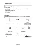 Предварительный просмотр 4 страницы Samsung LN40A540 User Manual