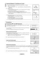 Предварительный просмотр 8 страницы Samsung LN40A540 User Manual