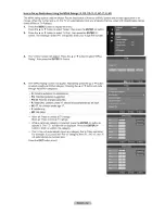 Предварительный просмотр 54 страницы Samsung LN40A540 User Manual