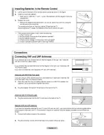 Предварительный просмотр 8 страницы Samsung LN40A600T1F User Manual