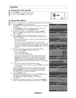 Предварительный просмотр 14 страницы Samsung LN40A600T1F User Manual