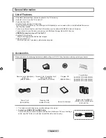 Preview for 4 page of Samsung LN40A750 Manual