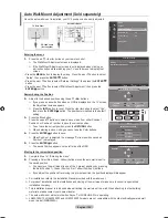 Preview for 128 page of Samsung LN40A750 Manual