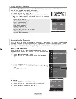 Предварительный просмотр 20 страницы Samsung LN40A750R1F Manual