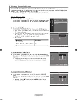 Предварительный просмотр 32 страницы Samsung LN40A750R1F Manual