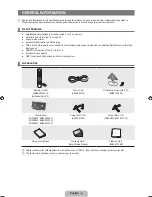 Предварительный просмотр 4 страницы Samsung LN40B530P7N User Manual