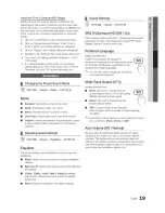 Preview for 19 page of Samsung LN40C500 User Manual