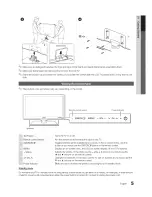 Предварительный просмотр 5 страницы Samsung LN40C530F1F User Manual