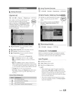 Предварительный просмотр 13 страницы Samsung LN40C530F1F User Manual