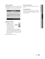 Предварительный просмотр 23 страницы Samsung LN40C530F1F User Manual