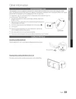 Предварительный просмотр 33 страницы Samsung LN40C530F1F User Manual