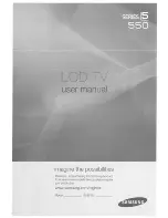 Samsung LN40C550 User Manual предпросмотр