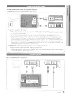 Предварительный просмотр 9 страницы Samsung LN40C550 User Manual