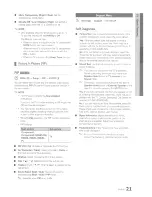 Предварительный просмотр 21 страницы Samsung LN40C550 User Manual