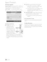 Предварительный просмотр 22 страницы Samsung LN40C550 User Manual