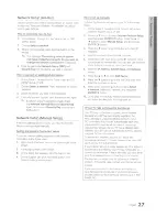 Предварительный просмотр 27 страницы Samsung LN40C550 User Manual