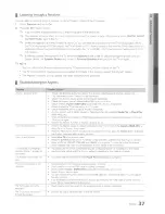 Предварительный просмотр 37 страницы Samsung LN40C550 User Manual