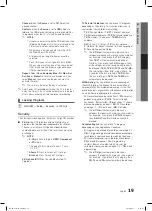 Preview for 19 page of Samsung LN40C560 User Manual