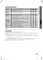 Preview for 37 page of Samsung LN40C560 User Manual