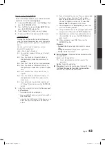 Preview for 43 page of Samsung LN40C560 User Manual