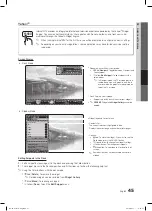 Preview for 45 page of Samsung LN40C560 User Manual