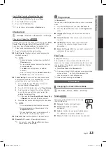 Preview for 13 page of Samsung LN40C610 User Manual