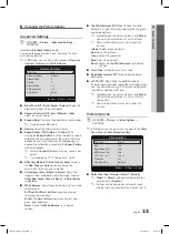 Preview for 15 page of Samsung LN40C610 User Manual