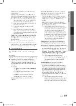 Preview for 19 page of Samsung LN40C610 User Manual