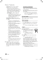 Preview for 20 page of Samsung LN40C610 User Manual