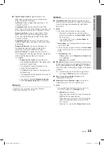 Preview for 21 page of Samsung LN40C610 User Manual