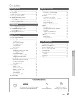 Preview for 3 page of Samsung LN40C630K1FXZA User Manual