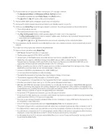 Preview for 31 page of Samsung LN40C630K1FXZA User Manual