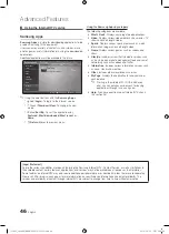 Предварительный просмотр 46 страницы Samsung LN40C650 User Manual