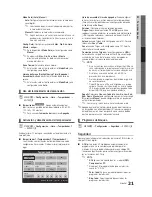 Preview for 21 page of Samsung LN40C670M1F Manual Del Usuario