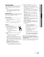 Preview for 23 page of Samsung LN40C670M1F Manual Del Usuario