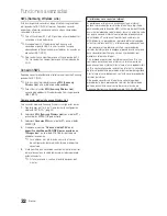 Preview for 32 page of Samsung LN40C670M1F Manual Del Usuario