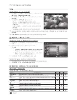 Preview for 38 page of Samsung LN40C670M1F Manual Del Usuario