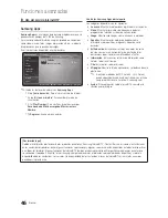 Preview for 46 page of Samsung LN40C670M1F Manual Del Usuario