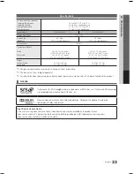 Preview for 33 page of Samsung LN40D503F6F User Manual