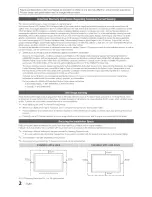 Предварительный просмотр 2 страницы Samsung LN40D610 User Manual