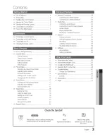 Предварительный просмотр 3 страницы Samsung LN40D610 User Manual